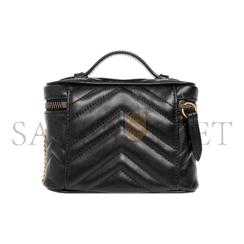 GUCCI GG MARMONT MINI TOP HANDLE BAG ‎699515 (16*10.5*5.5cm)
